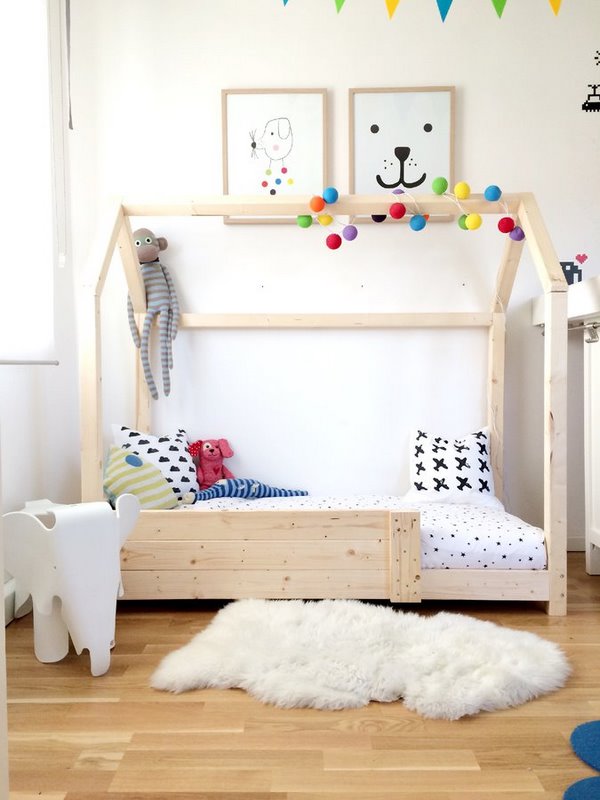 pros and cons of house beds for kids nursery room ideas