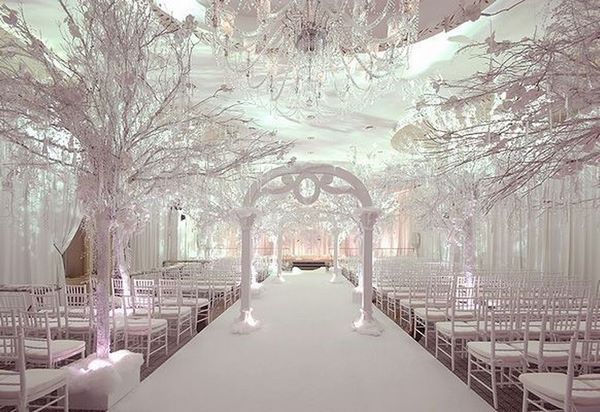 winter wonderland wedding theme decor