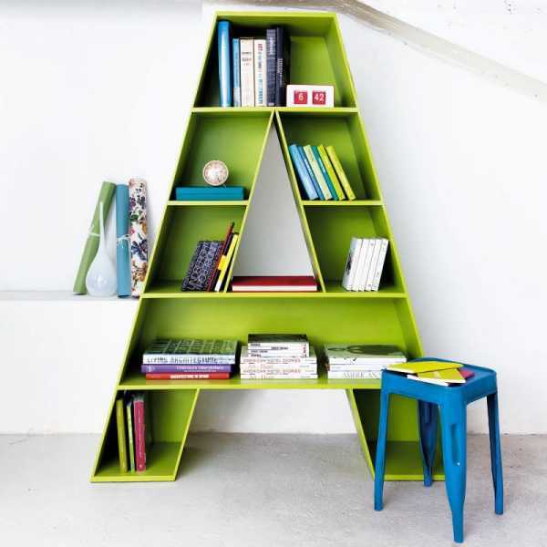 Original shelf design ideas for kids rooms a shape