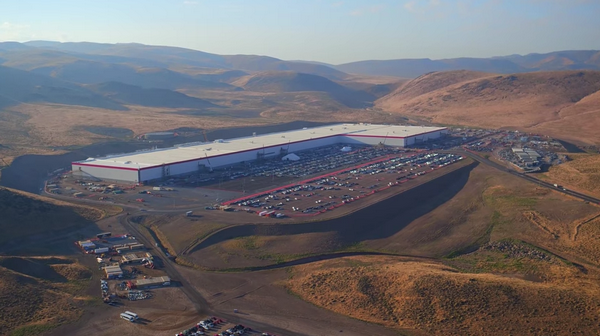 Tesla gigafactory in Nevada