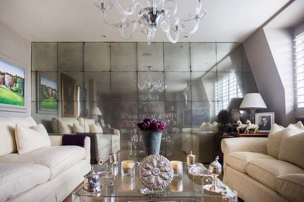 How To Use Decorative Mirror Tiles In, Mirror Wall Decorations For Living Room