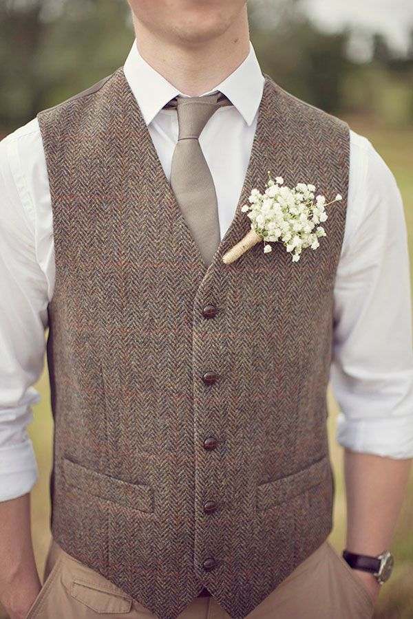 shabby chic style wedding groom styling ideas for elegant
