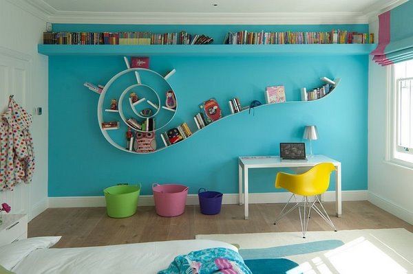 original wall mounted bookshelves kids room furniture