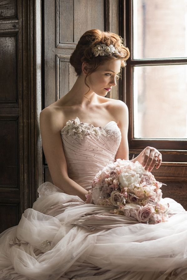 romantic strapless wedding dress ideas