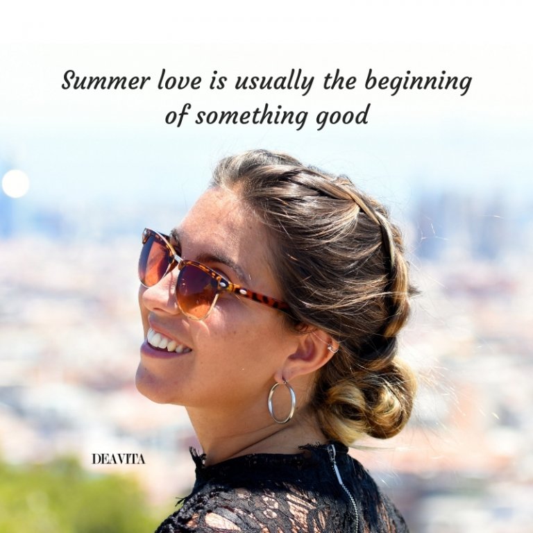 short quotes and romantic sayings summer love is the beginning