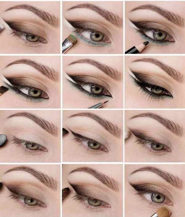 step by step cat eye variations DIY makeup ideas
