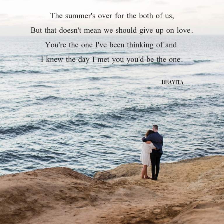 summer romance beautiful quotes about love with photos