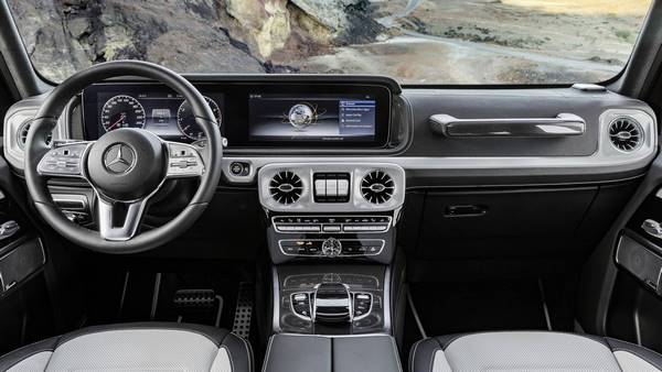 2019 mercedes benz g class interior design dashboard steering wheel