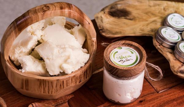 Shea Butter benefits skin care in the summer organic cosmetic