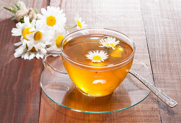 chamomile relieves pain and sotthes irritated skin