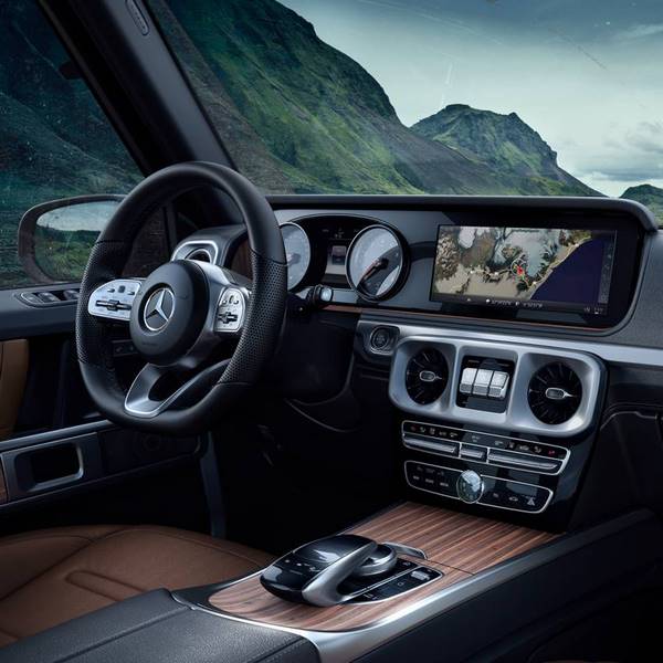 g wagon 2019 Mercedes benz review interior design infotainment equipment