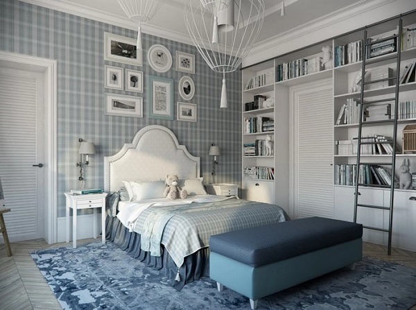 gray and blue bedroom decor ideas kids room design