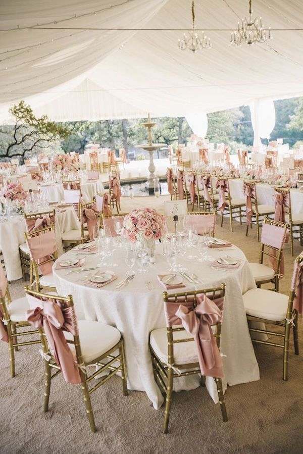 wedding tables decor ideas rose and gold wedding chairs