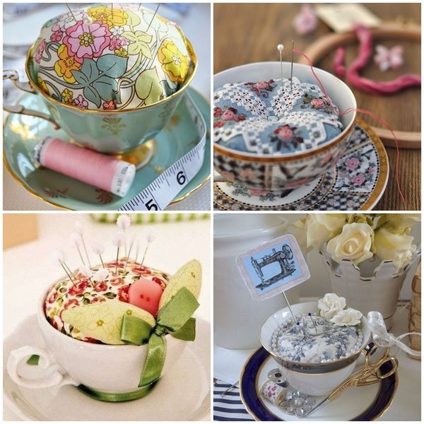 DIY mothers day gift ideas upcycle vintage teacups 