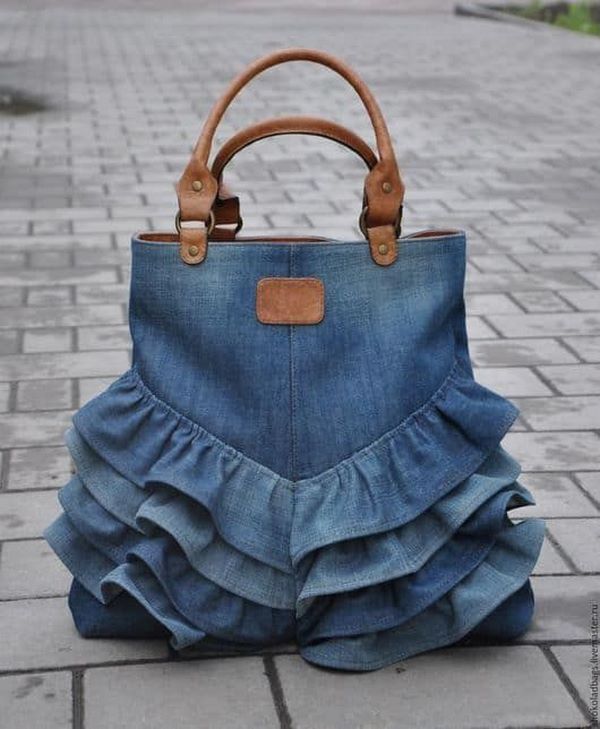 How to repurpose old jeans and make denim bags and backpacks