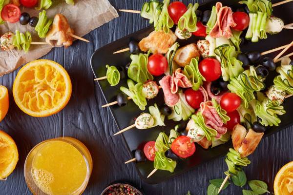party appetizers antipasto skewers recipes finger food ideas 