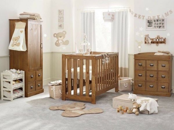 baby room furniture ideas rustic style decor