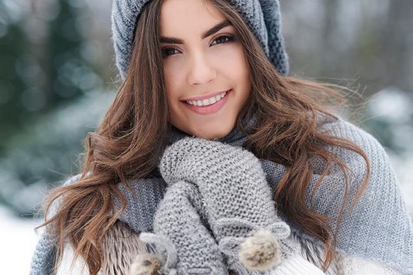 Avoid styling products and hairsprays in winter
