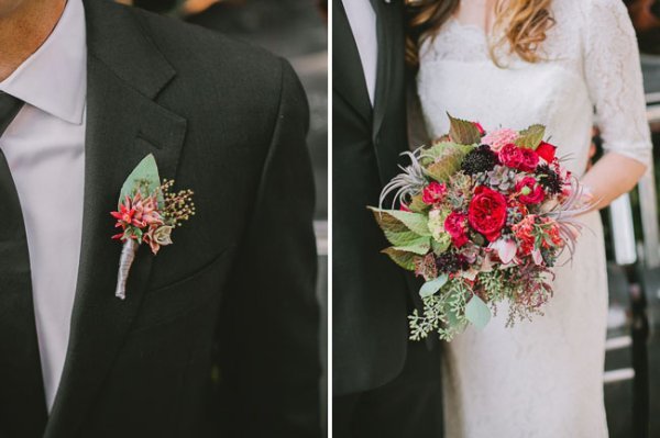 Garden wedding ideas for the bride and groom attire