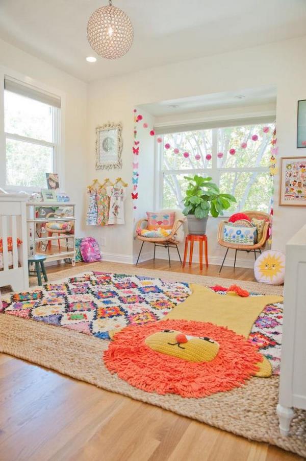 How to choose a colorful carpet for your childs room