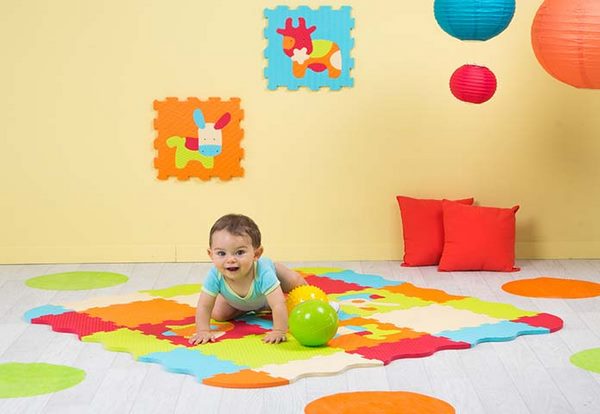 baby room soft floor ideas foam tiles mat