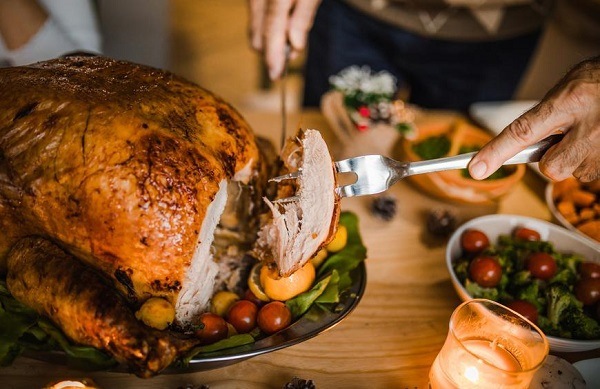 carve and serve your roasted turkey