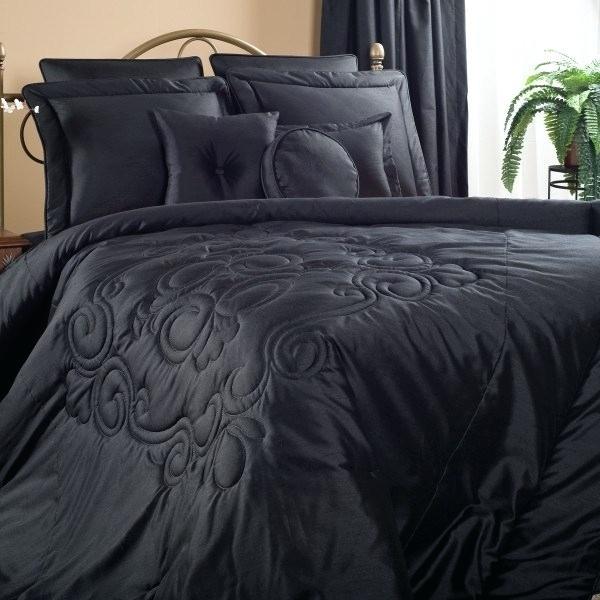 luxury black bedding ideas comforter set king queen size