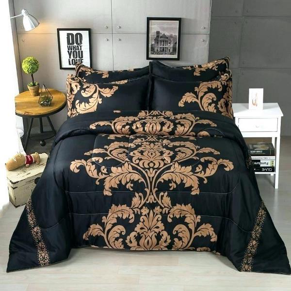 Black Bedding The Perfect Decoration For Modern Bedroom Interiors