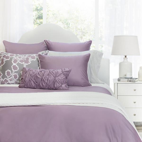 tender pastel colors bed sheets ideas lilac and white 