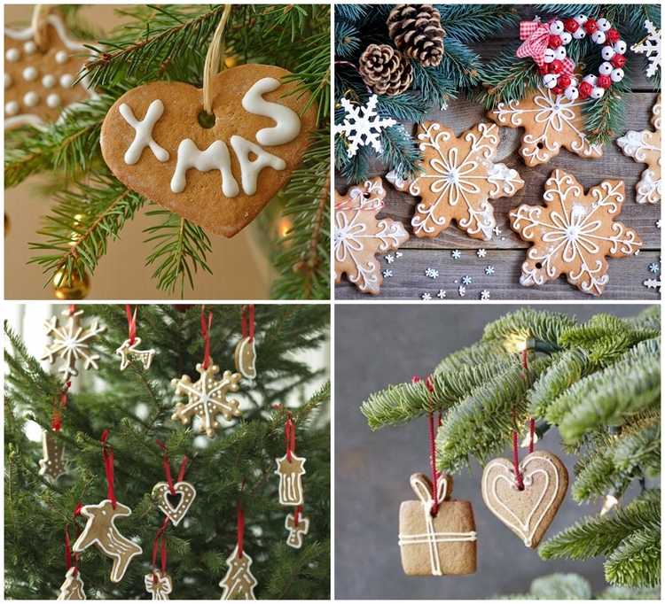 DIY Christmas tree cookie ornaments recipes and instructions