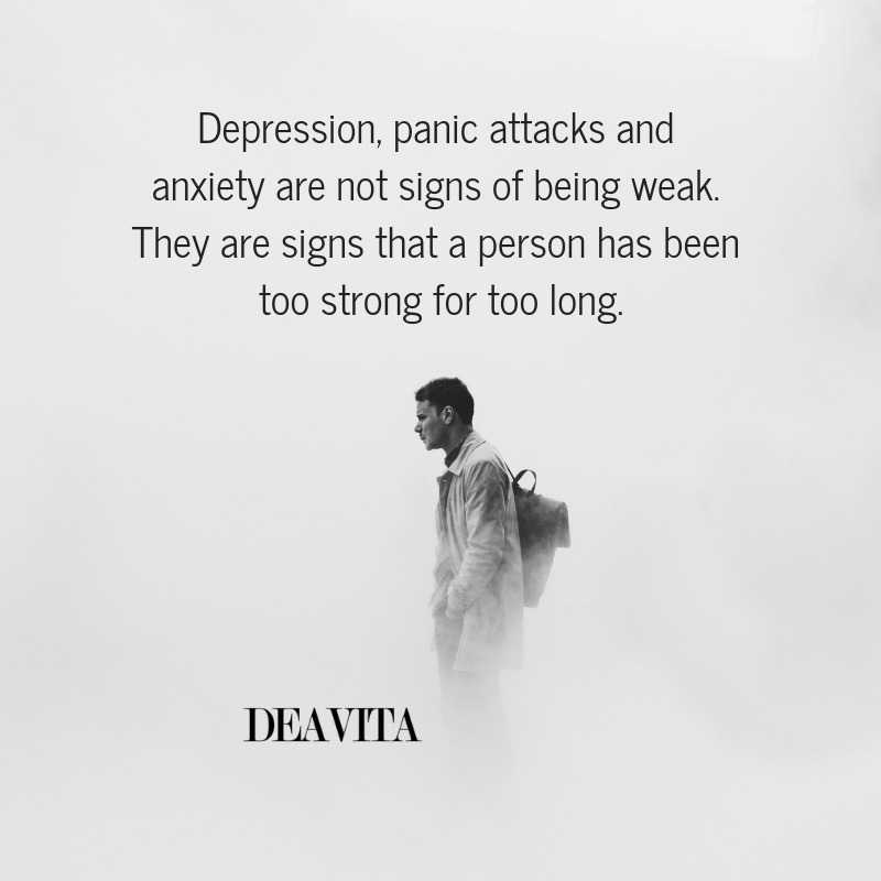 Short deep quotes about depression panic attacks