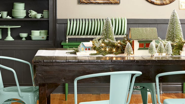 The best Christmas ideas for your kitchen and dining room decoration