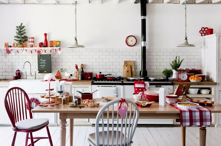 The best Christmas kitchen decorating ideas for festive atmosphere