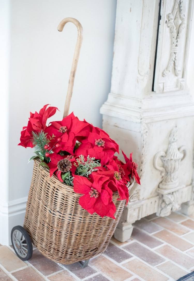 adorable french country christmas decorating ideas house entryway