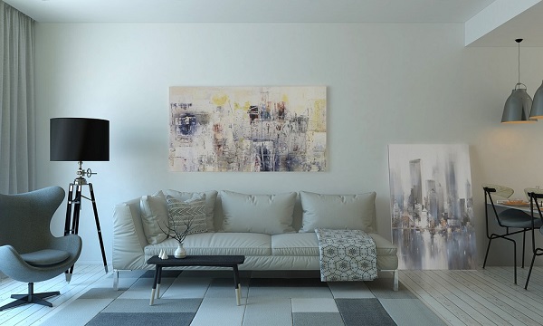 affordable wall art ideas contemporary living room decor
