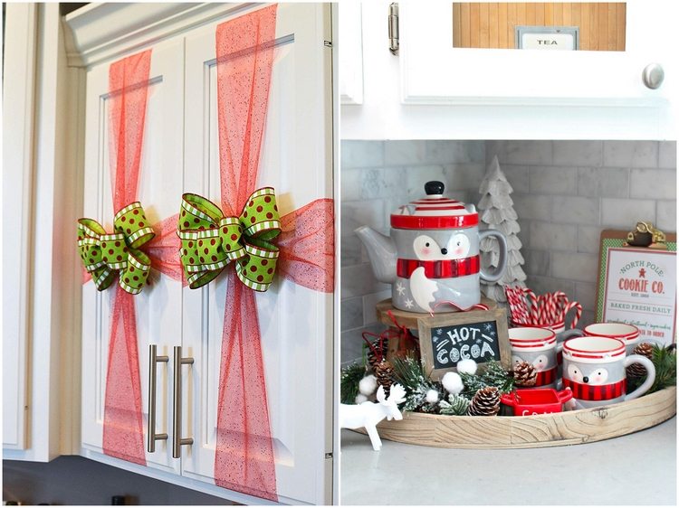 creative Christmas decor ideas for your kitchen