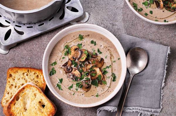 easy and delicious mushroom soup recipe