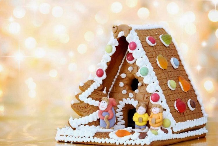 easy gingerbread house ideas Christmas baking sweet treats