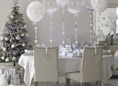 exceptional-white-christmas-dininig-room-and-table-decoration-ideas