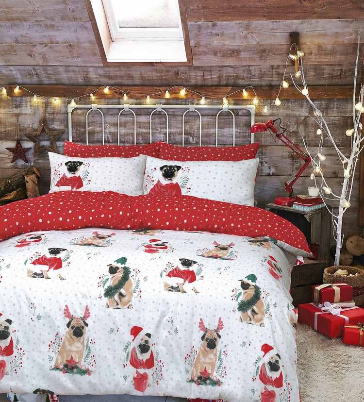 funny Christmas bedding sets bedroom decor ideas