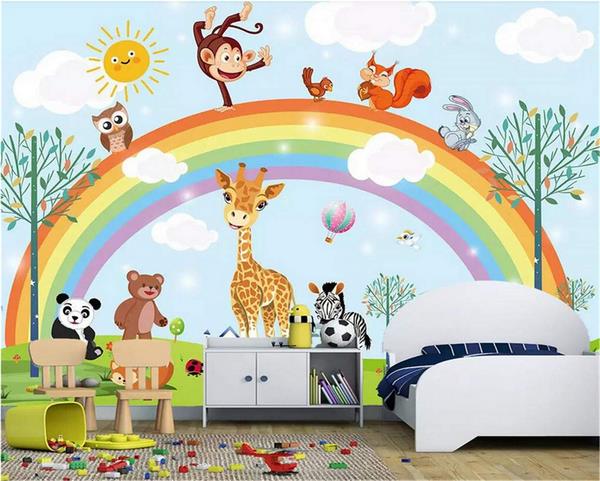 how to use bright colors in nursery and kids bedrooms