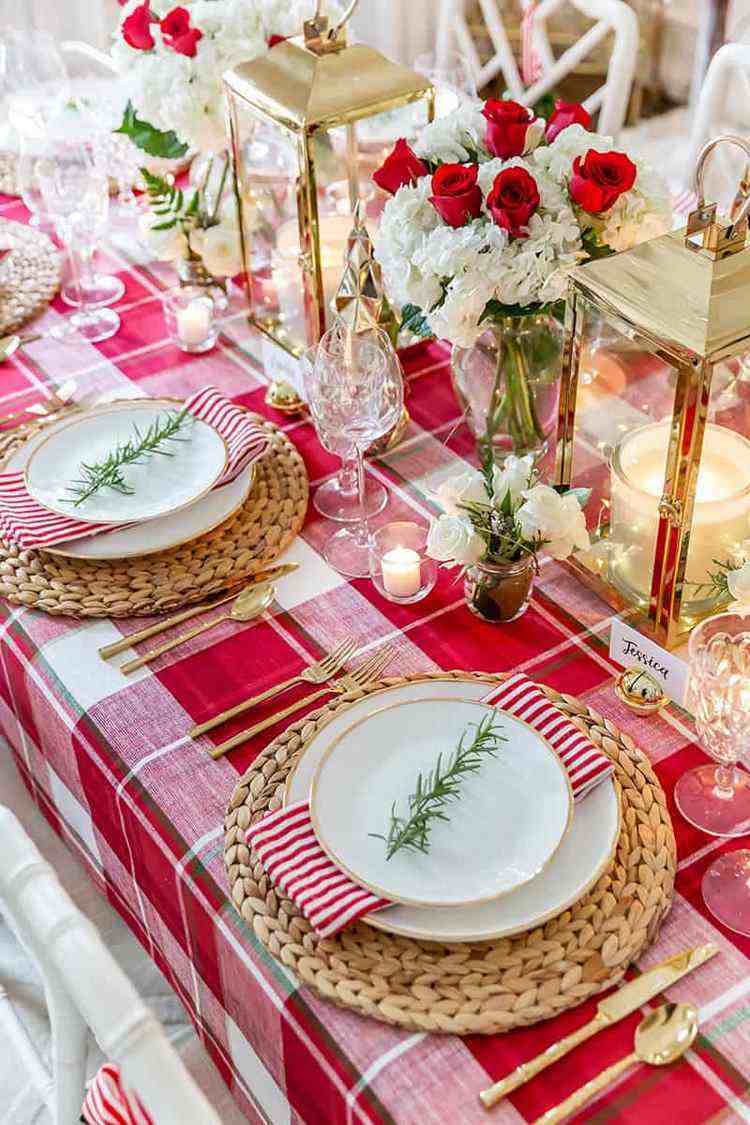 the best Christmas table setting and decoration ideas
