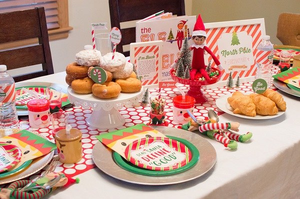 themes for kids Christmas party elf north pole