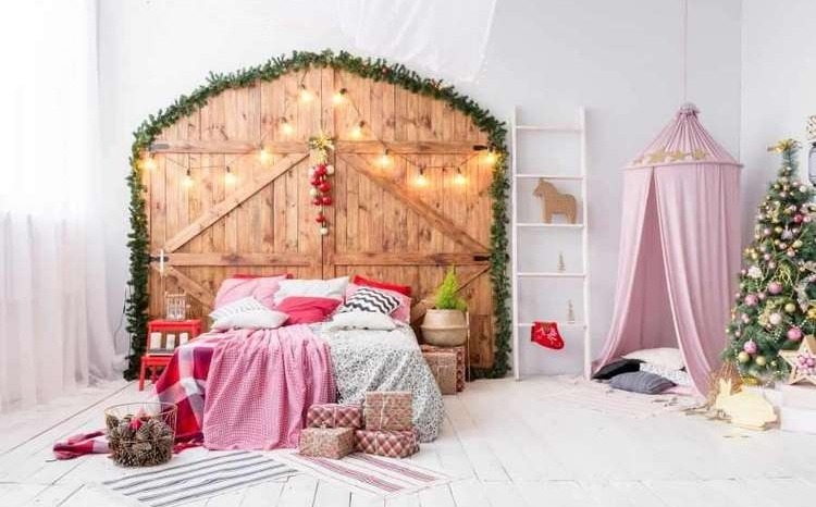 unique Christmas bedroom decor ideas