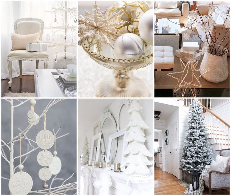 white christmas ideas stylish and elegant home decor