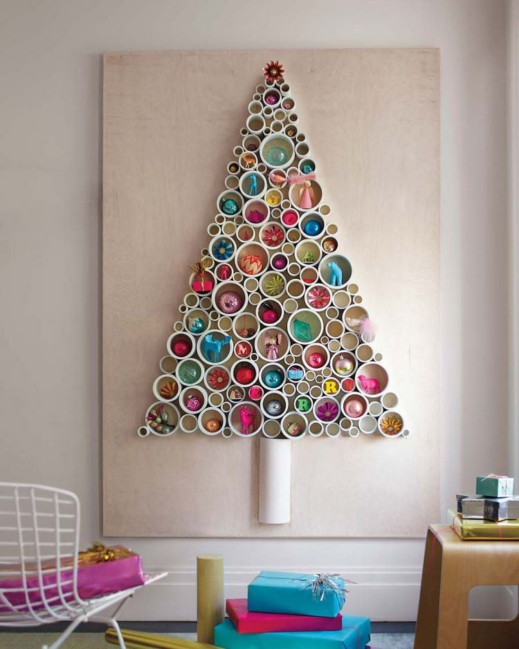 Christmas tree alternative trees ideas wall decoration tips