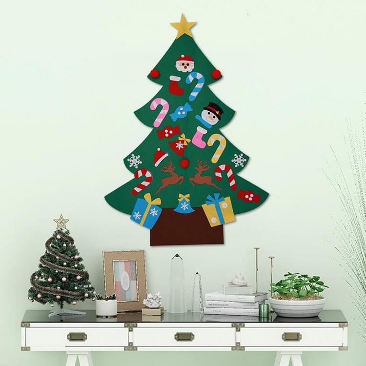 cardboard paper Christmas tree DIY home decoration ideas
