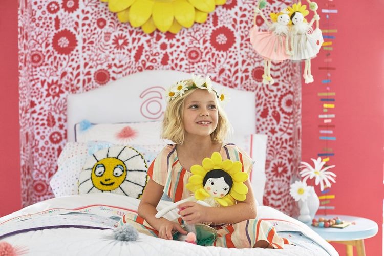 flower themed interiors girl bedroom design ideas and tips