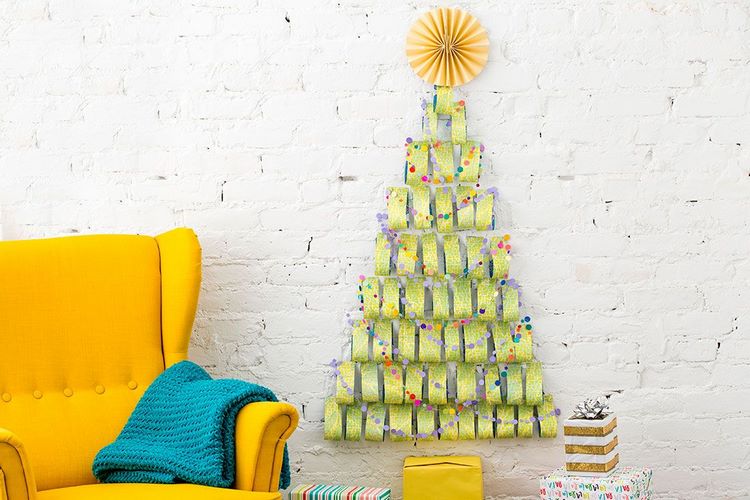 Wall Christmas Tree Alternative Ideas