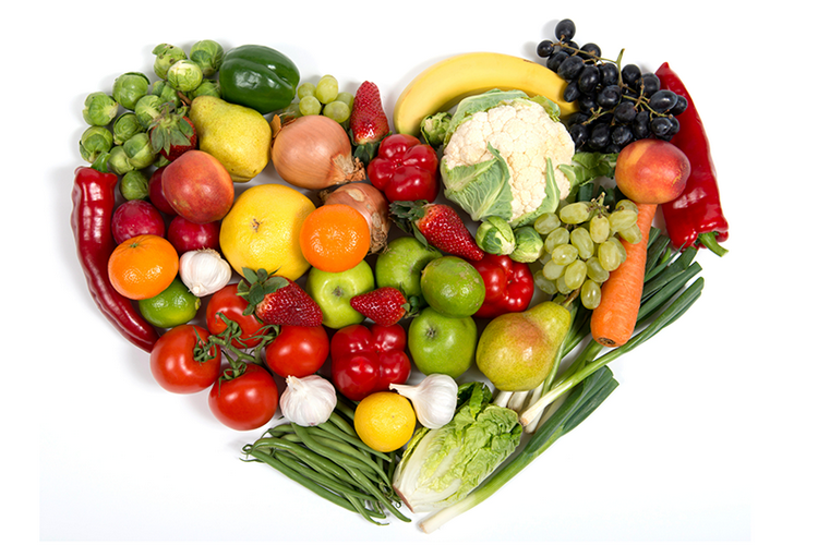 Change your daily diet and consume fruits and vegetables